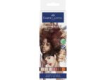Faber Castell Duo aquarelmarker Faber-Castell Goldfaber etui 6 stuks Portrait