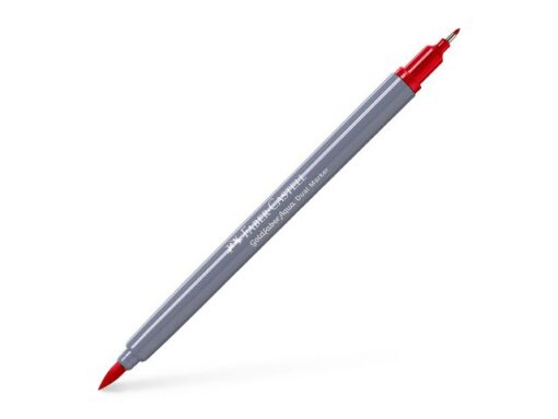 Faber Castell Duo aquarelmarker Faber-Castell Goldfaber 121 geraniumrood fel