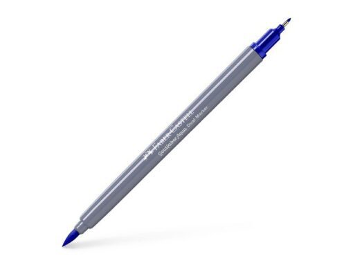Faber Castell Duo aquarelmarker Faber-Castell Goldfaber 137 blauwviolet
