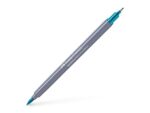 Faber Castell Duo aquarelmarker Faber-Castell Goldfaber 154 licht kobalt  turquoise