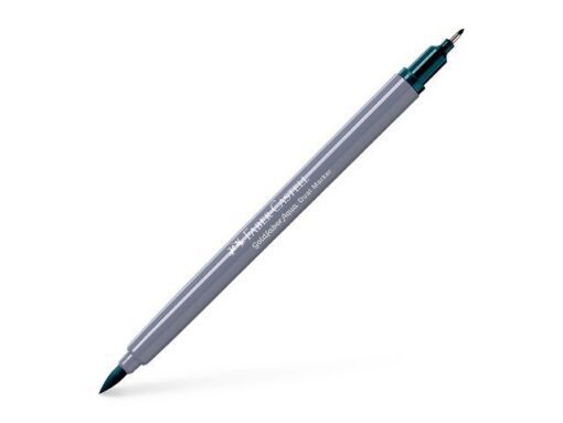 Faber Castell Duo aquarelmarker Faber-Castell Goldfaber 158 diep kobalt groen