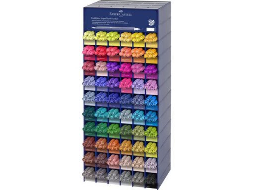 Faber Castell Duo aquarelmarker Faber-Castell Goldfaber duo aquarelmarker display 60x5