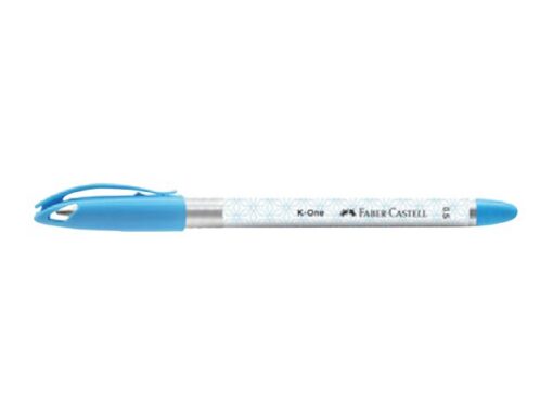 Faber Castell Balpen Faber-Castell K-One 0.5 blauw doos 10 stuks