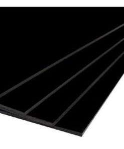 Kangaro KTC Foamboard Kangaro zwart A4 10 mm dik, 10 stuks 2 zijdig mat papier