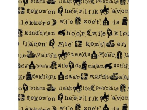 Kangaro KTC Cadeaupapier Kangaro Sint assorti 70 x 200 cm, 60 rol