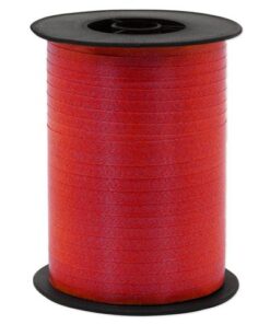 Polyband lint Kangaro op spoel rood 10mmx250mtr