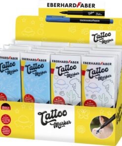 Tattoo stiften Eberhard Faber Beach 10x en Kids 10x in      display