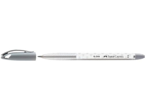 Faber Castell Balpen Faber-Castell K-One 0.5 zwart doos 10 stuks