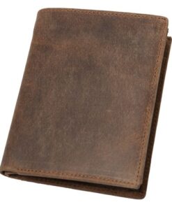 Portefeuille Alassio 12x9.5x2.5cm Leer bruin