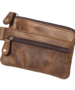 Sleuteletui Alassio 7,5x10x1cm Leer bruin