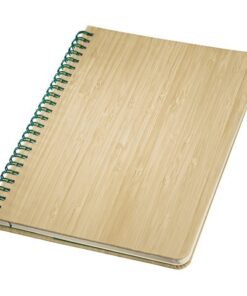Sigel Notitieboek Conceptum Nature Edition Bamboo A5 spiraal      punt-gelijnd hardcover. 160 pagina's extra zwaar 100 grams