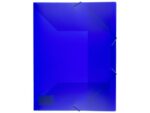Kangaro KTC Elastomap Kangaro A4 PP transparant blauw