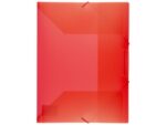 Kangaro KTC Elastomap Kangaro A4 PP transparant rood