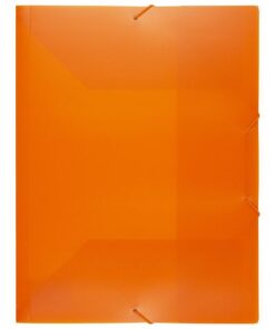 Kangaro KTC Elastomap Kangaro A4 PP volle kleur oranje