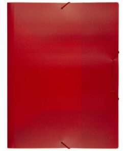 Kangaro KTC Elastomap Kangaro A4 PP volle kleur rood
