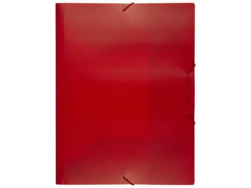 Kangaro KTC Elastomap Kangaro A4 PP volle kleur rood