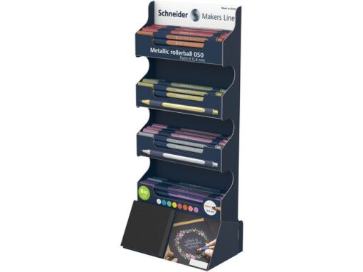 Metallic rollerball Schneider Paint-it 050 0.4mm 80 stuks   display karton