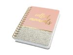 Sigel Notitieboek Jolie Inspire A5 spiraal Sweet Dots.            Punt-gelijnd. 240pagina's 120grams papier. Hardcover