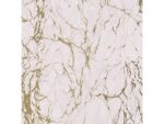 Kangaro KTC Toonbankrol Kangaro papier marmer gold 80 grams, 30cm       breed, 200 meter