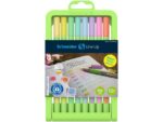 Fineliner Schneider Line-Up Pastel 0,4mm verstelbare pencil case 8 stuks