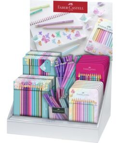 Faber Castell Kleurpotloden Faber-Castell Sparkle display 124 stuks
