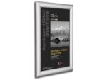Kliklijst Seco A4 25mm aluminium frame, anti- glans PVC     voorkant