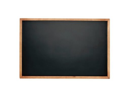 Krijtbord Seco A2 zwart met lijst