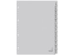Kangaro KTC Tabblad ECO Kangaro A4 letters 180 grams grijs karton       23-gaats 12-delig jan -dec