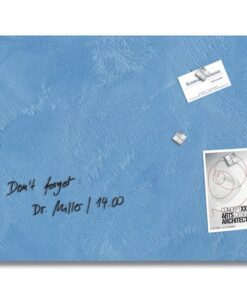 Glas-magneetborad Sigel Artverum Blue Structure mat.        600x400x15mm
