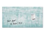 Glas-magneetbord Sigel Artverum Turquoise Wall mat          910x460x15mm
