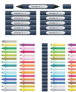 Twinmarker Schneider set Paint-it 040 72 stuks ass. kleur