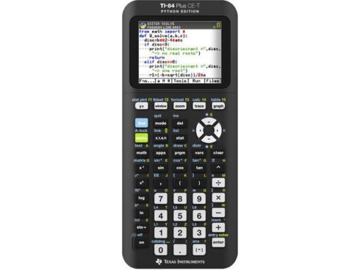 Texas Instruments Graphing calculator 84PLCET PY Python Edition