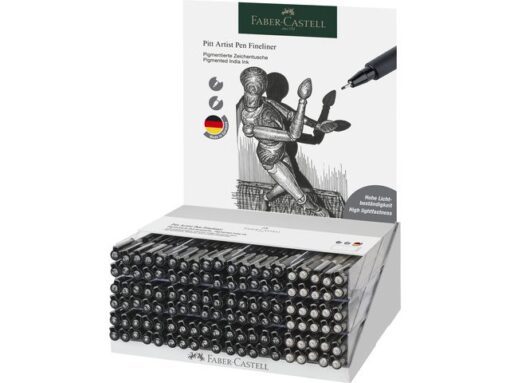 Faber Castell Tekenstift Faber-Castell Pitt artist Pen 120 stuks in display