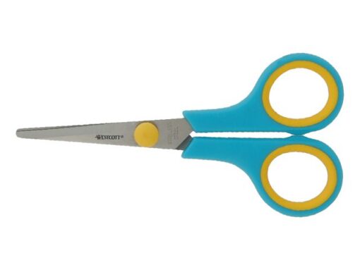 Scharenset Westcott Easy grip 3dlg 14/20,1/24,7cm           turquoise/ meloengeel RVS