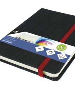 Aquarelboek Kangaro A6 luxe cover 30 vel 200 grams aquarel  papier. Leeslint en elastiek.