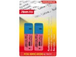Gum Aristo Geo College rood/blauw 2 stuks op blister