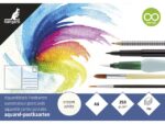 Postkaarten Kangaro blok 15 vel 300 grams aquarelpapier,    A6, blanco postkaarten