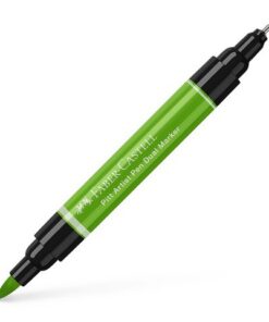 Faber Castell Tekenstift Faber-Castell Pitt Artist Pen duo marker 112 loofgroen