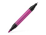 Faber Castell Tekenstift Faber-Castell Pitt Artist Pen duo marker 125     purper middel