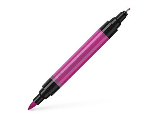 Faber Castell Tekenstift Faber-Castell Pitt Artist Pen duo marker 125     purper middel
