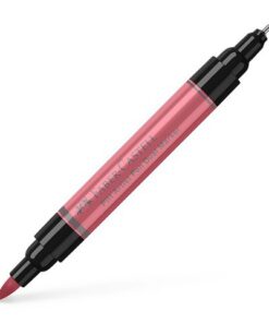 Faber Castell Tekenstift Faber-Castell Pitt Artist Pen duo marker 131 koraal