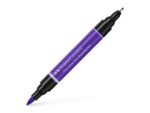 Faber Castell Tekenstift Faber-Castell Pitt Artist Pen duo marker 136     purperviolet