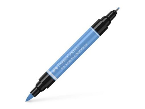 Faber Castell Tekenstift Faber-Castell Pitt Artist Pen duo marker 146 hemelsblauw