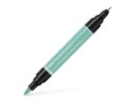 Faber Castell Tekenstift Faber-Castell Pitt Artist Pen duo marker 161 phthalogroen