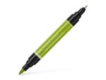 Faber Castell Tekenstift Faber-Castell Pitt Artist Pen duo marker 170 meigroen