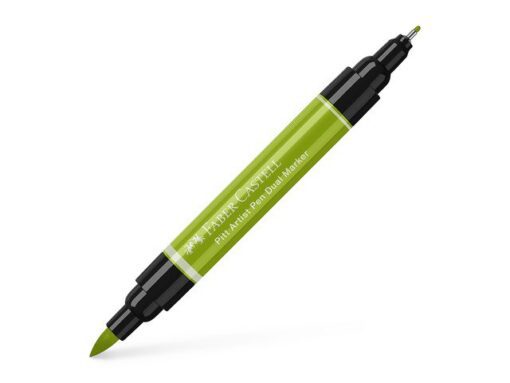Faber Castell Tekenstift Faber-Castell Pitt Artist Pen duo marker 170 meigroen