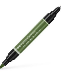 Faber Castell Tekenstift Faber-Castell Pitt Artist Pen duo marker 174 chroomgroen