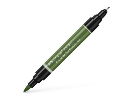Faber Castell Tekenstift Faber-Castell Pitt Artist Pen duo marker 174 chroomgroen