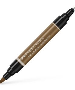 Faber Castell Tekenstift Faber-Castell Pitt Artist Pen duo marker 180 amber
