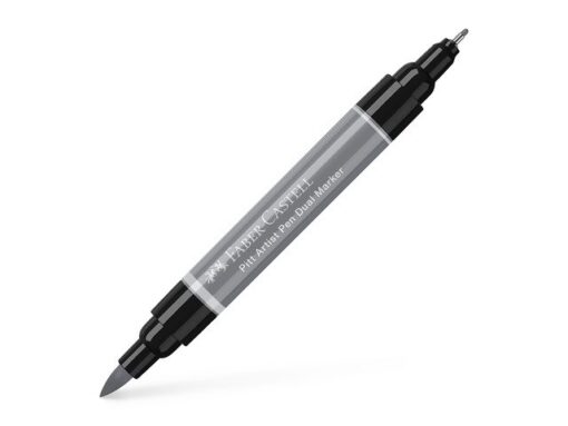 Faber Castell Tekenstift Faber-Castell Pitt Artist Pen duo marker 232 koudgrijs III
